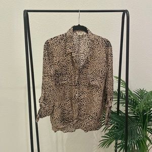 Leopard Blouse